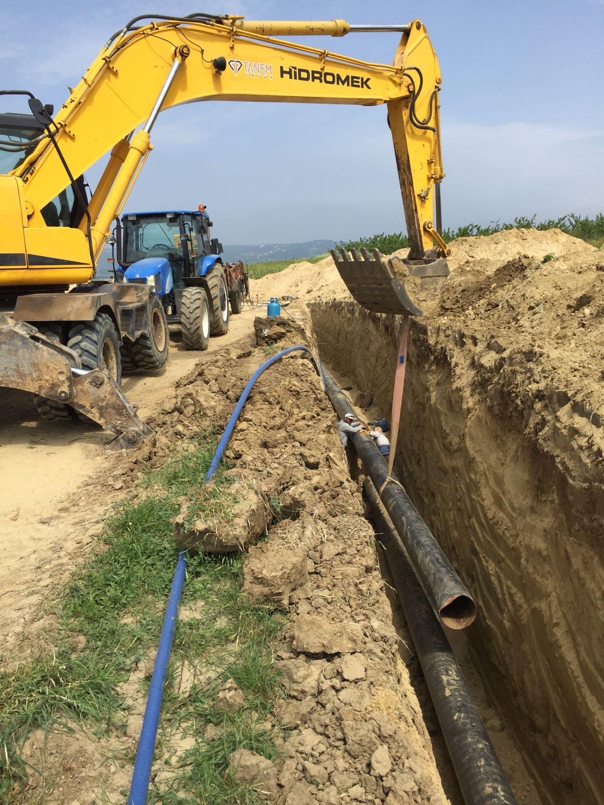 Lapseki Çanakkale Doğalgaz Boru Hattı